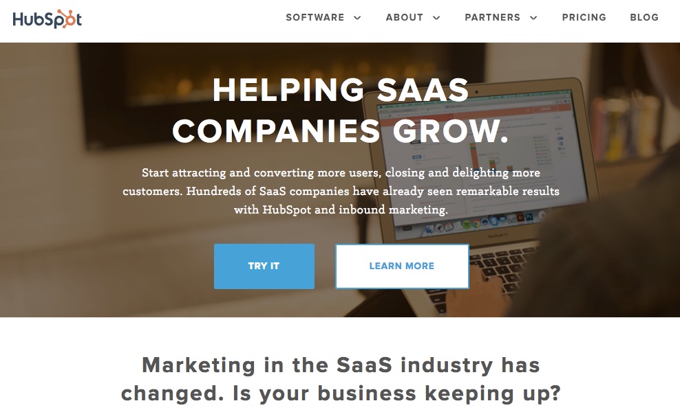 HubSpot is a SaaS that hleping SaaS