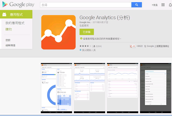 Google Analytics 應用程式介紹封面